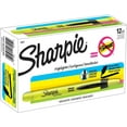 thumbnail image 1 of Sharpie Accent Retractable Highlighters, Chisel Tip, Fluorescent Yellow, Box of 12, 1 of 7