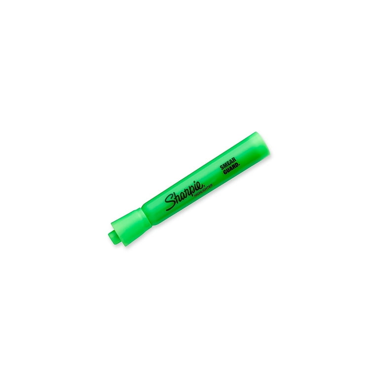 Sharpie Accent Tank-Style Highlighter, Fluorescent Green