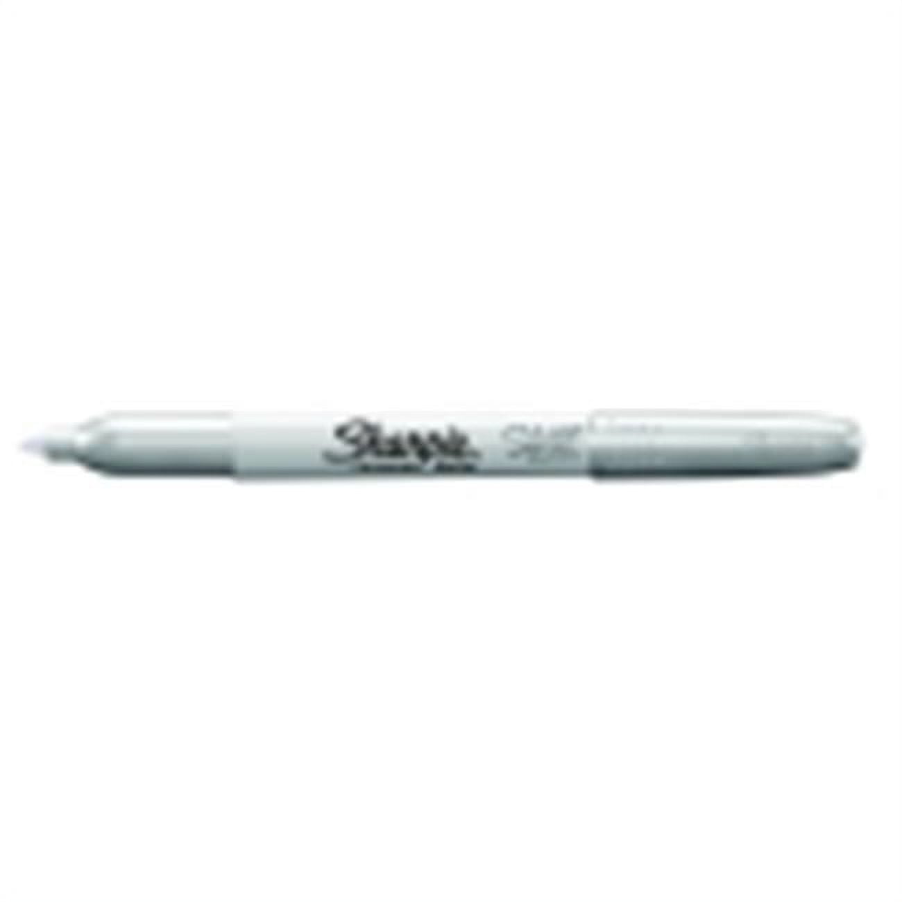 Sharpie AcidFree NonToxic Permanent Marker, Fine Tip, Metallic Silver