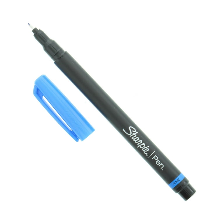 Sharpie Pen Blue Fine, Non Bleeding, Archival-quality