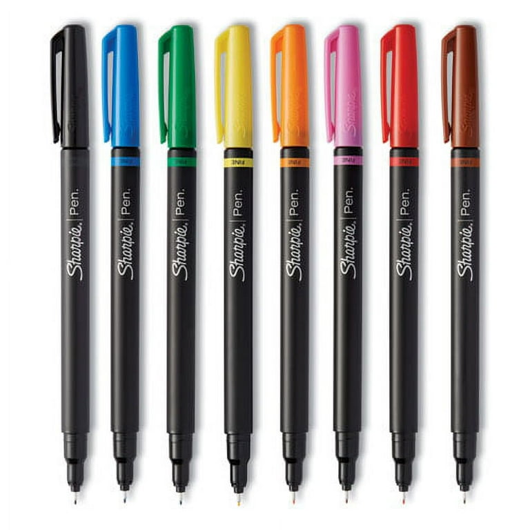 Sharpie Art Pen, Fine, Assorted - 8 pens