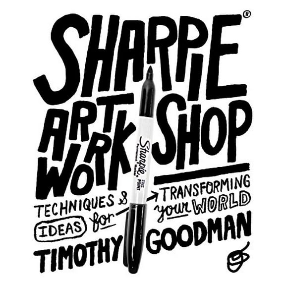 Pre-Owned Sharpie Art Workshop: Techniques and Ideas for Transforming Your World Paperback