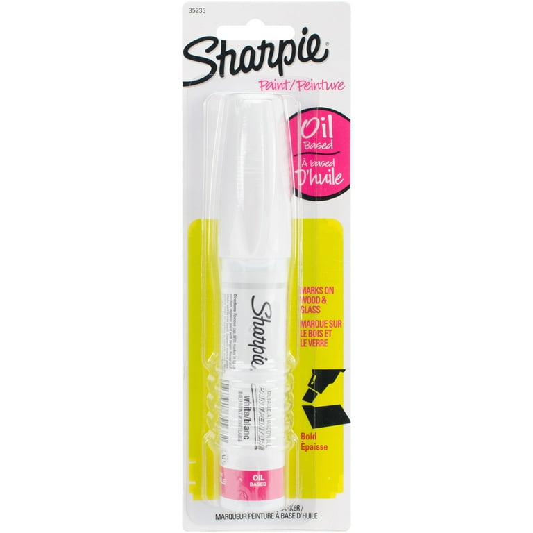 Sharpie Paint Pen Oil Based White Medium Point Lot of 3 Brand New  71641355583