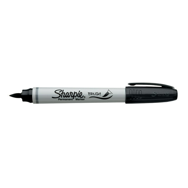 Sharpie® Brush Tip Marker, Black