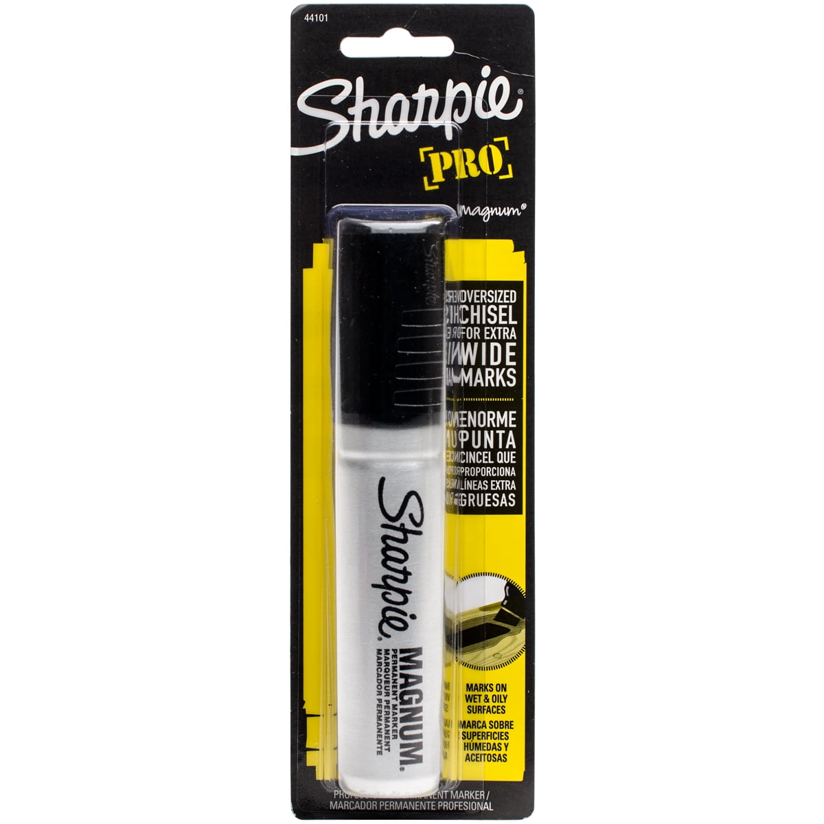 Sharpie Chisel Tip Magnum Permanent Marker, Black