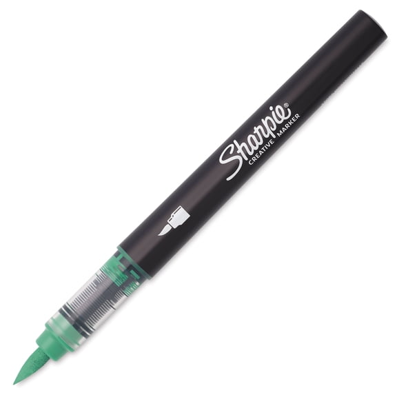 Sharpie Creative Acrylic Marker - Emerald Green, Brush Tip