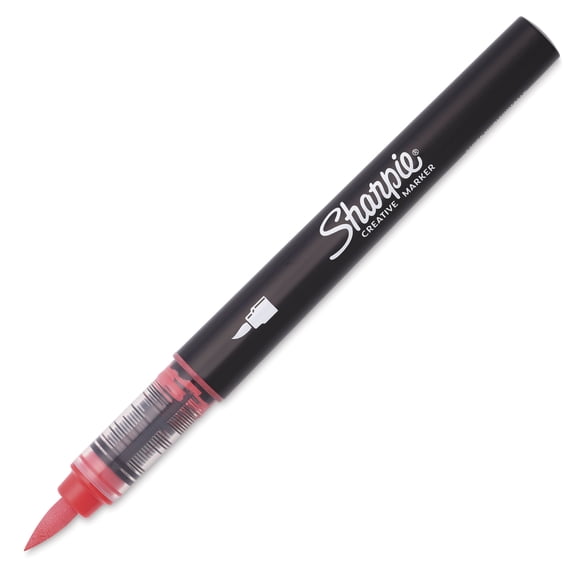 Sharpie Creative Acrylic Marker - Red, Brush Tip