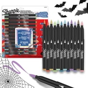 Sharpie Creative Markers, Earth Tones, Water-Based Acrylic Markers, Brush Tip, Assorted Colors, 12 Count