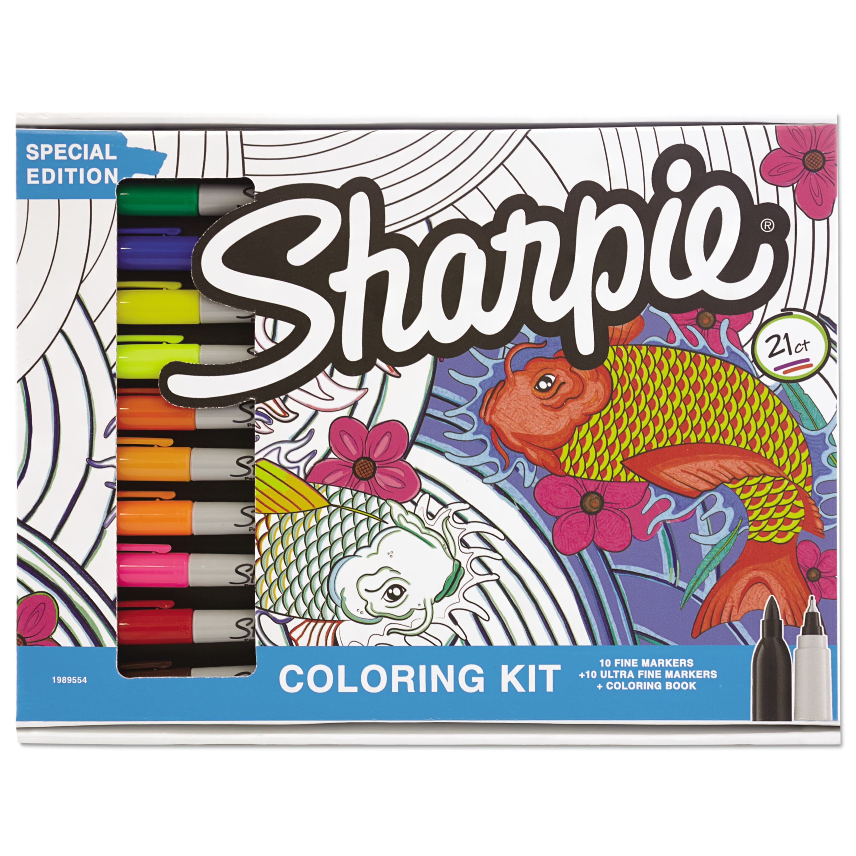 Sharpie Slam 2015 coloring book