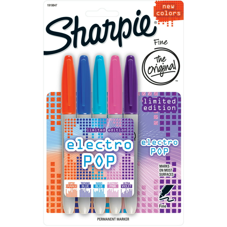 Complete List of Sharpie Marker Colors, Fine and Ultra Fine