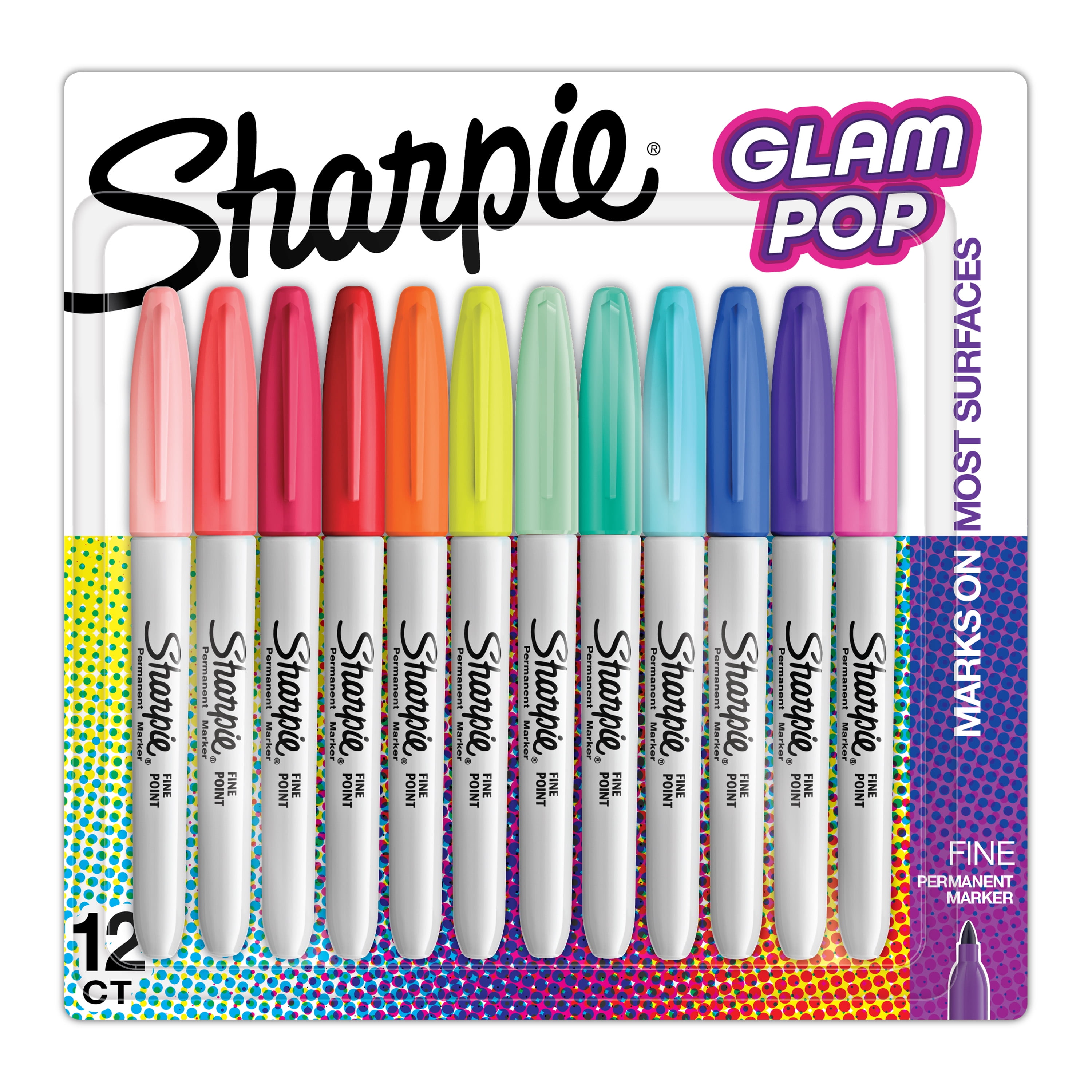 Skin Tones Fine Point Sharpie Markers - 12 Piece Set