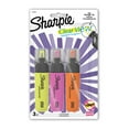 thumbnail image 1 of Sharpie Highlighter, Clear View Highlighter with See-Through Chisel Tip, Tank Highlighter, Assorted, 3 Count, 1 of 7