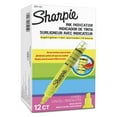 Sharpie Ink Indicator Tank Highlighters, Chisel Tip, Fluorescent Yellow