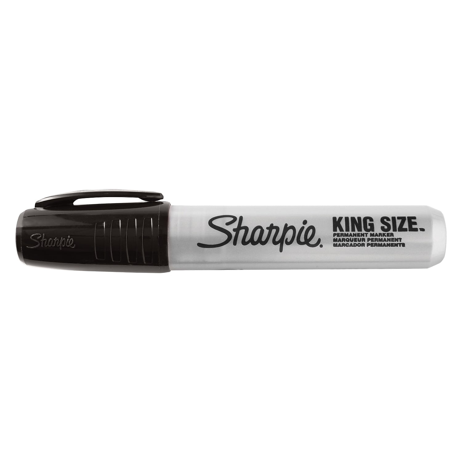 Sharpie King Size Permanent Marker Chisel Tip Black (15001A)