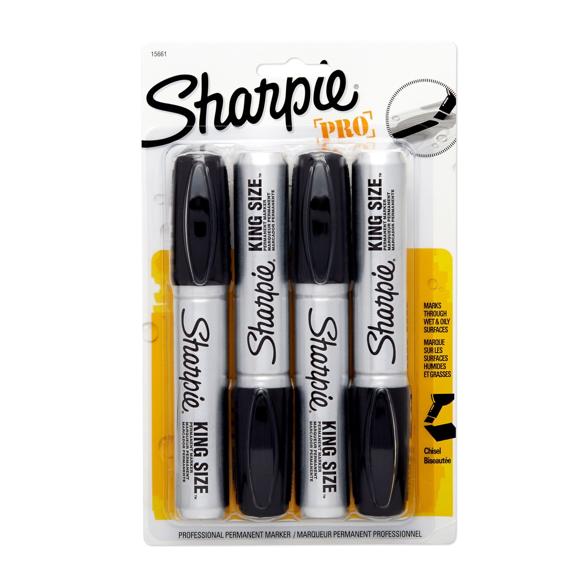SHARPIE® PERMANENT MARKER, KING-SITE, CHISEL POINT STYLE - Multi access  office