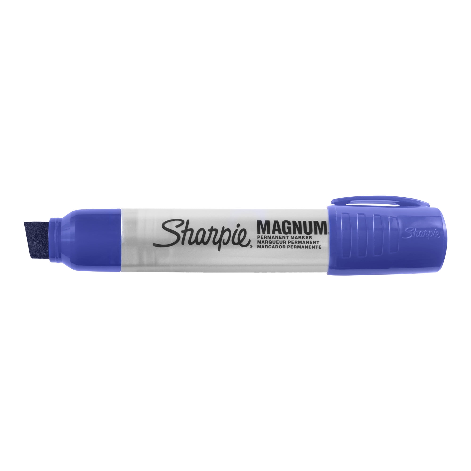 Sharpie Permanent Marker, Oversized Chisel Tip Blue PK12 44003