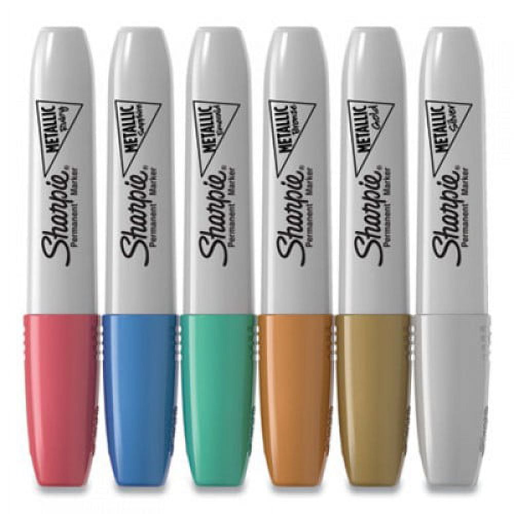 Sharpie® Chisel Tip Metallic Permanent Markers