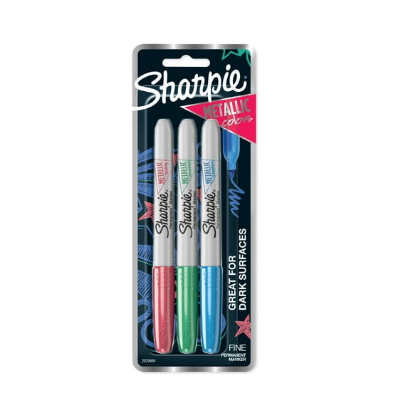 Sharpie Metallic Fine Point Marker - Set of 3