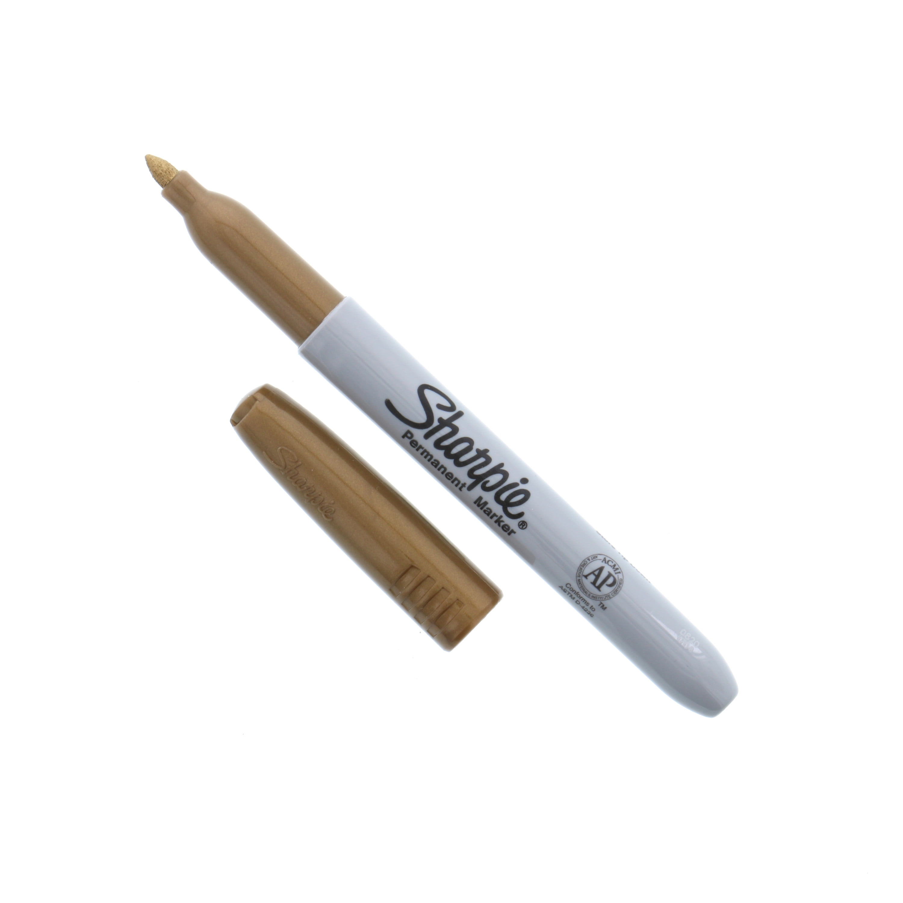 Sharpie Metallic Permanent Markers 3/Pkg-Gold, Silver & Bronze