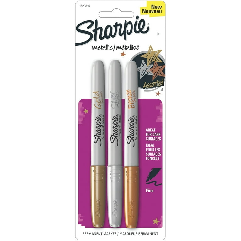 Sharpie Metallic 3 Pack, 3 pk - Mariano's