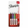 thumbnail image 1 of Sharpie Mini Permanent Markers, Fine Point, Assorted Colors, 4 Count, 1 of 5