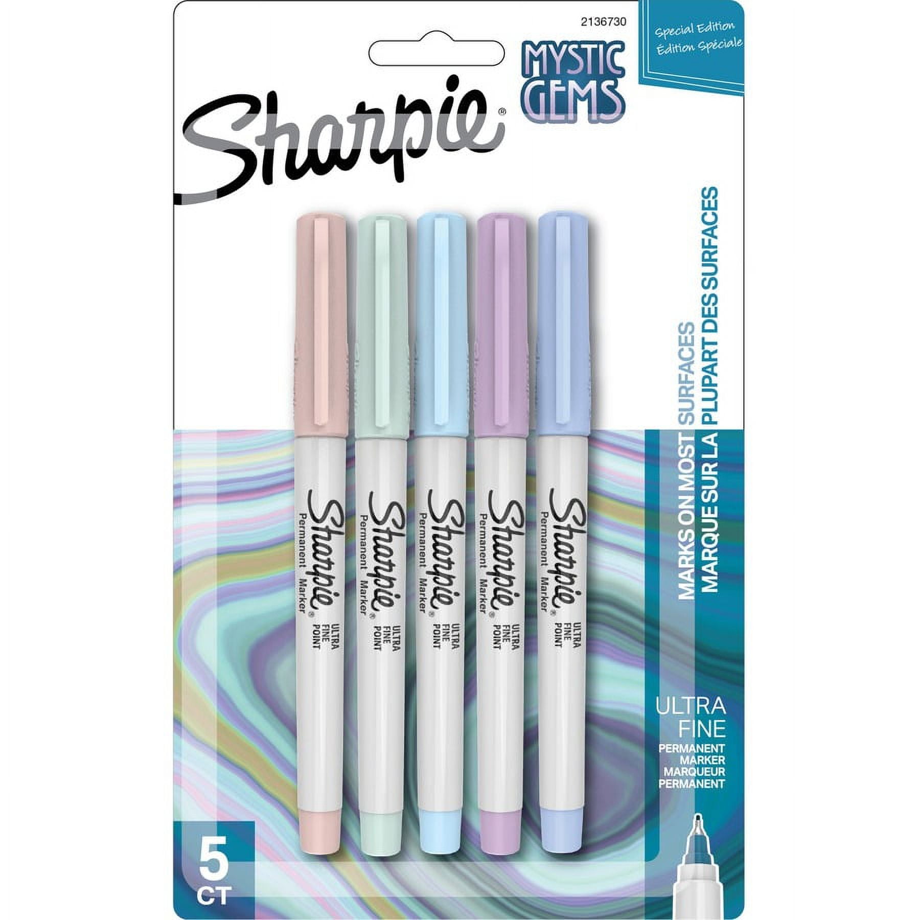 Sharpie Mystic Gems Permanent Markers - Ultra Fine Marker Point - Multi - 12 / Pack Sharpie Mystic Gems Permanent Markers - Ultra Fine Marker Point - Multi - 12 / Pack