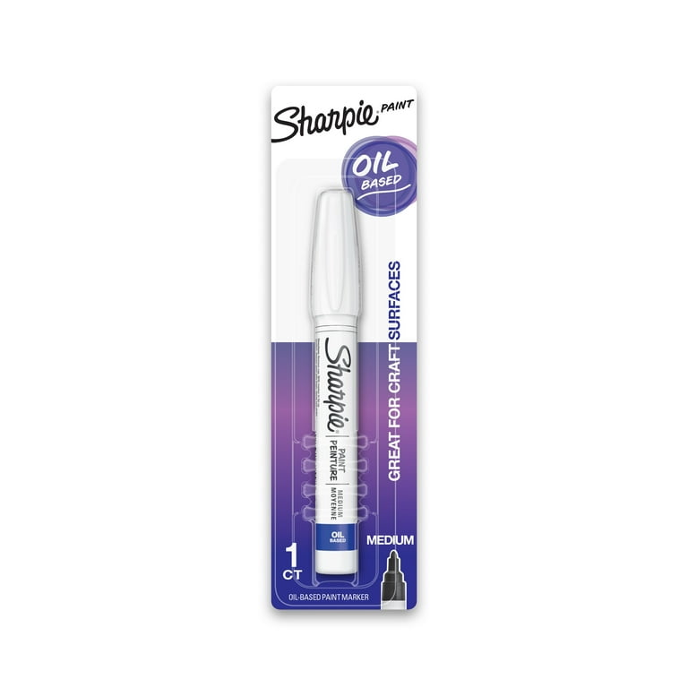 4 Pack Sharpie Oil Based Medium Point Paint Pen Marker White Wood Metal  Glass 71641030091
