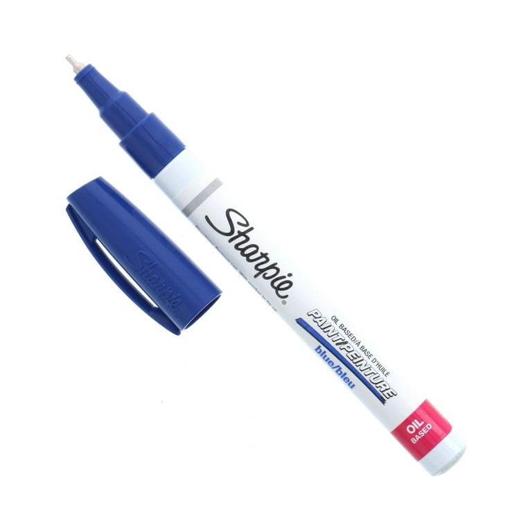 Sharpie Blue Paint Marker Medium Point Oil Based