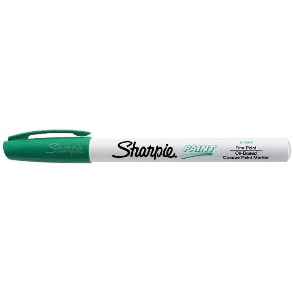 Sharpie® Oil-Based Paint Marker, Fine Point, Green