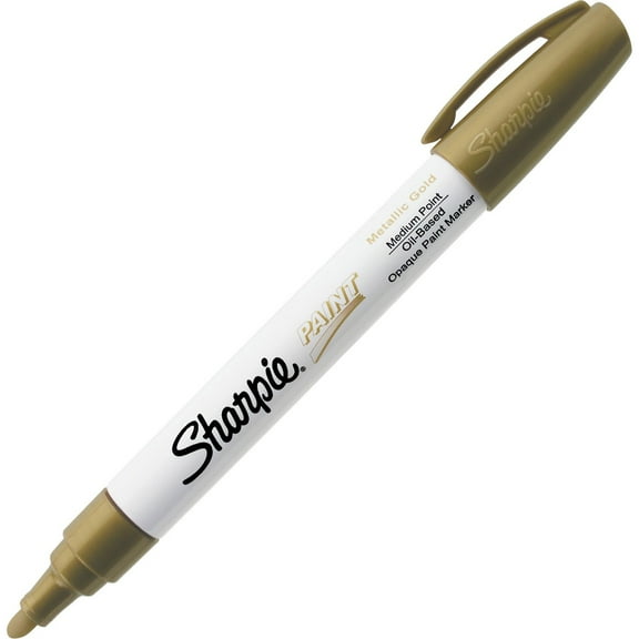 Sharpie® Oil-Based Paint Marker, Medium, Gold