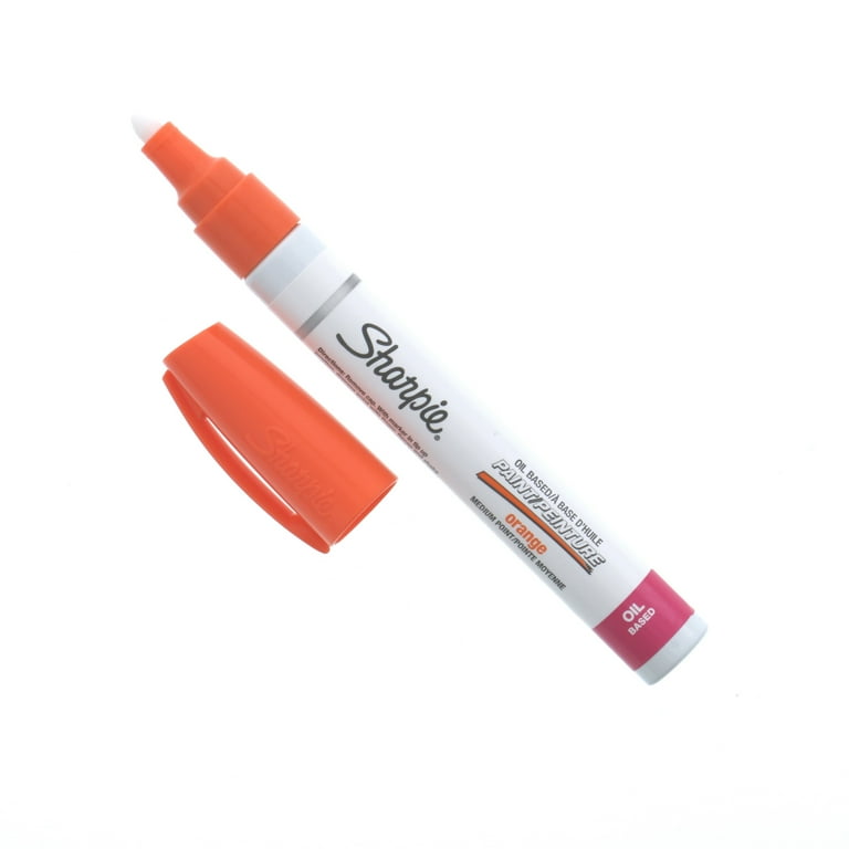 Sharpie Non Bleeding Pen Fine Point Orange