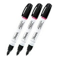 thumbnail image 1 of Sharpie Oil-Based Paint Marker, Medium Point, Black Ink, Pack of 3, 1 of 2