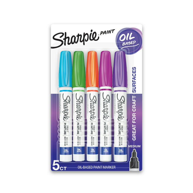 Sharpie® Oil-Based Paint Markers, Medium Point Basic Set