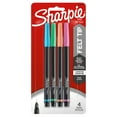 thumbnail image 1 of Sharpie Plastic Point Stick Pen, Assorted Fashion Colors, 4/Set, 1 of 5
