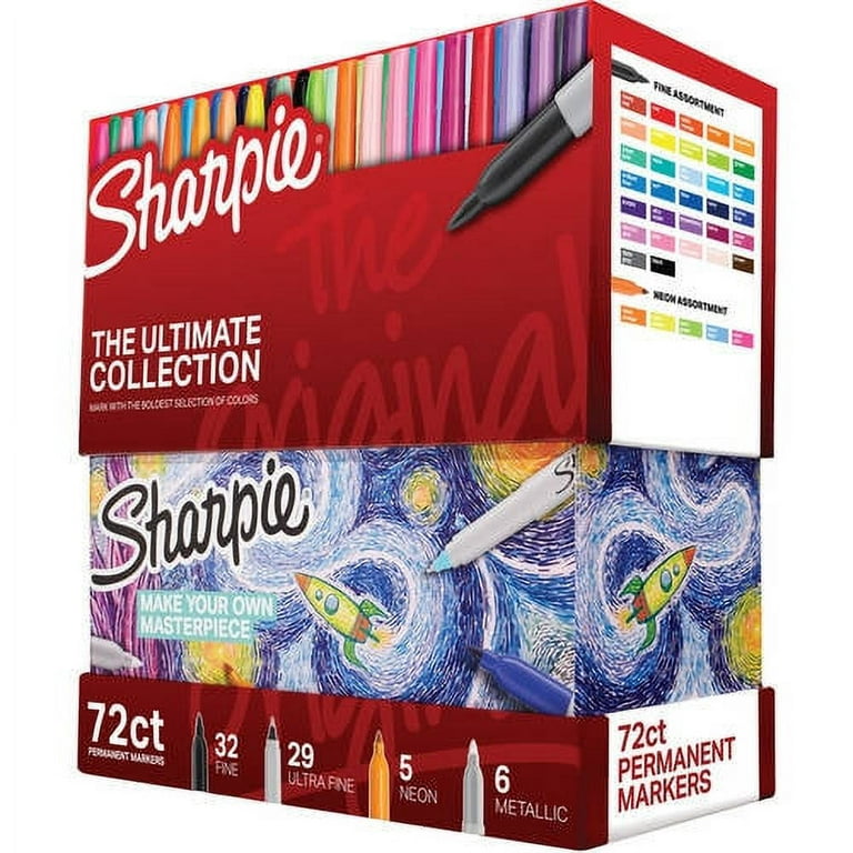 Sharpie The Ultimate Collection Permanent Markers - 45 Piece for sale  online