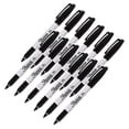 thumbnail image 1 of Sharpie Permanent Marker Fine Point Black Pack of 12 (SAN30001-12), 1 of 3