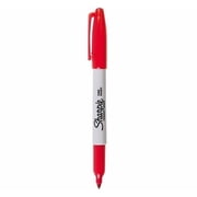 Sharpie Fine Point Red Permanent Marker, 1 Count