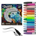 thumbnail image 1 of Sharpie Permanent Markers, Fine and Utra-Fine Point Markers Variety Pack, Assorted Colors, Includes 2 Coloring Pages, 27 Count, 1 of 7
