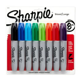 Sharpie S-Note Duo Assorted Colors Dual Ended, Chisel Tip, 8 count
