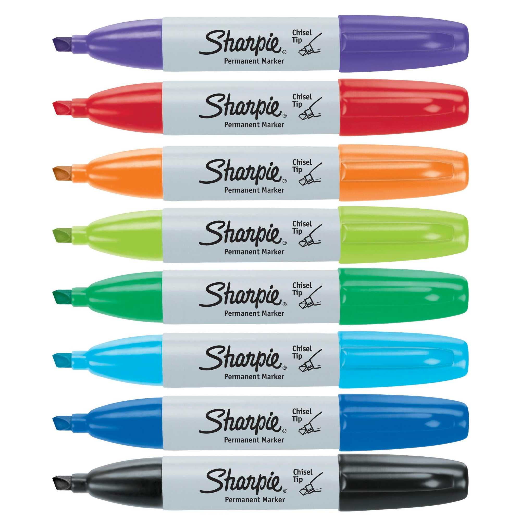 Sharpie Permanent Marker Fine Point Assorted - 8 Count - Star Market