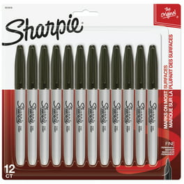 Sharpie Metallic Permanent Markers, Fine Point, Silver, 12 Pack —  Janitorial Superstore