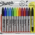 thumbnail image 1 of Sharpie Permanent Markers, Fine Point & Twin Tip, Assorted Colors, 12ct +1 Bonus Pack, 1 of 2