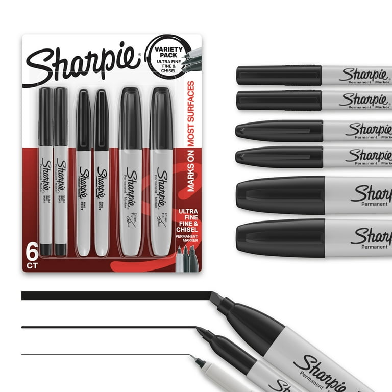 Sharpie Ultra Fine Point Permanent Marker - Ultra Fine Marker Point - Black - 2 / Pack Sharpie Ultra Fine Point Permanent Marker - Ultra Fine Marker Point - Black - 2 / Pack