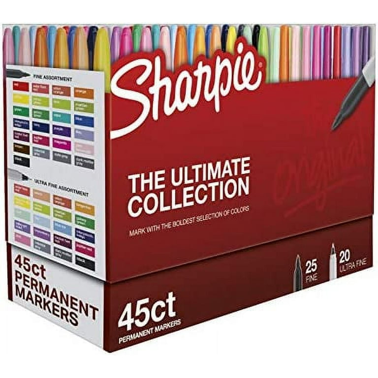 60 Count Sharpie Permanent Markers, Limited Edition, Assorted Colors Plus 1  Mystery Marker $15