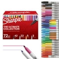 thumbnail image 1 of Sharpie Permanent Markers Ultimate Collection, Fine and Ultra Fine Points, Assorted Colors, 72 Count, 1 of 5
