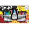 thumbnail image 1 of Sharpie Permanent Markers, Ultra Fine Point, Assorted Colors, 21 Pack, 1 of 1