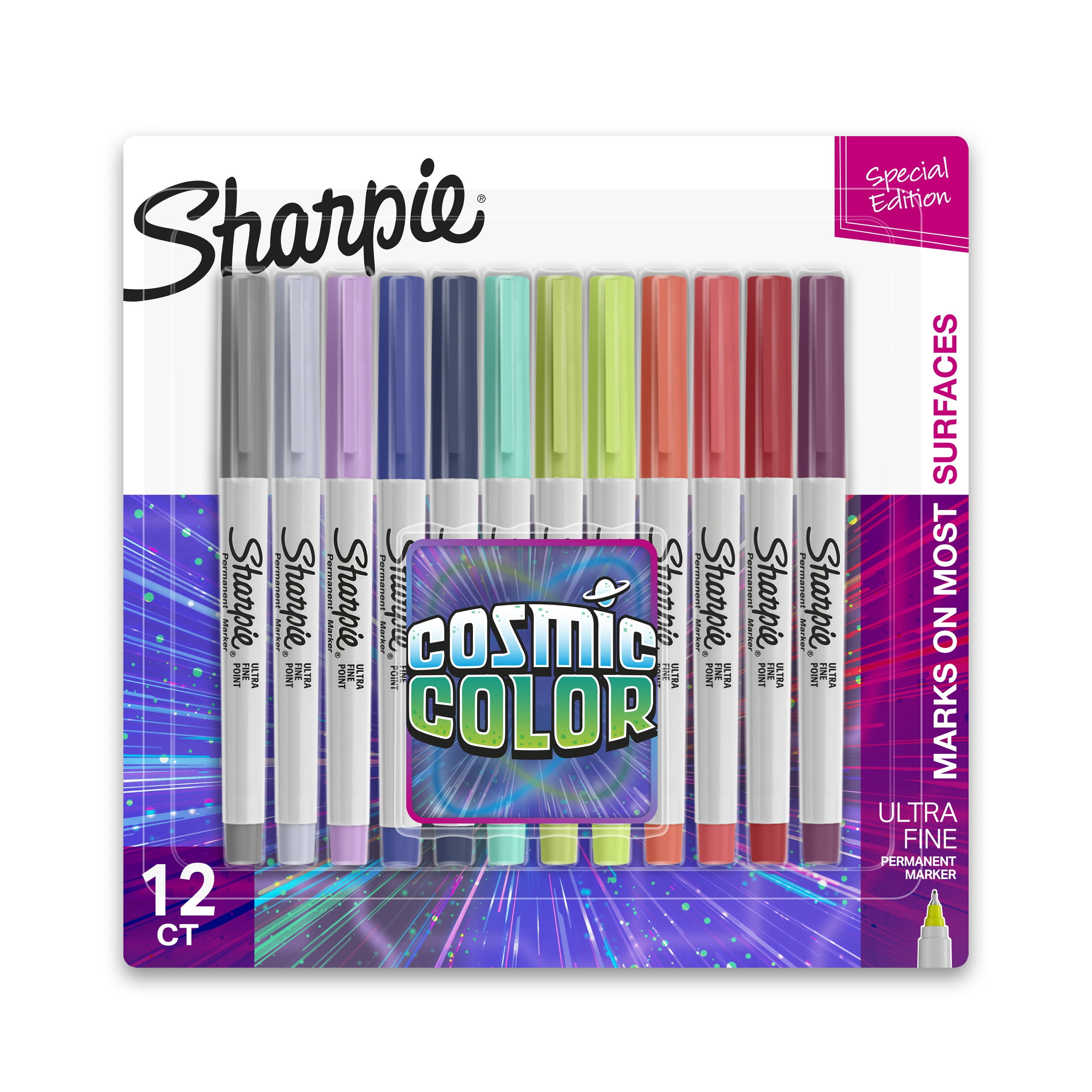 Sharpie Set 12 Colores, MATERIAL ARTÍSTICO