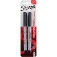 thumbnail image 1 of Sharpie Permanent Ultra-Fine Point Markers, Black 2 ea (Pack of 4), 1 of 2