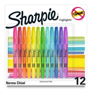 ZEYAR Highlighter, Chisel Tip Marker Pen, AP Certified, Assorted Colors,  Water Based, Quick Dry (6 Candy Colors)