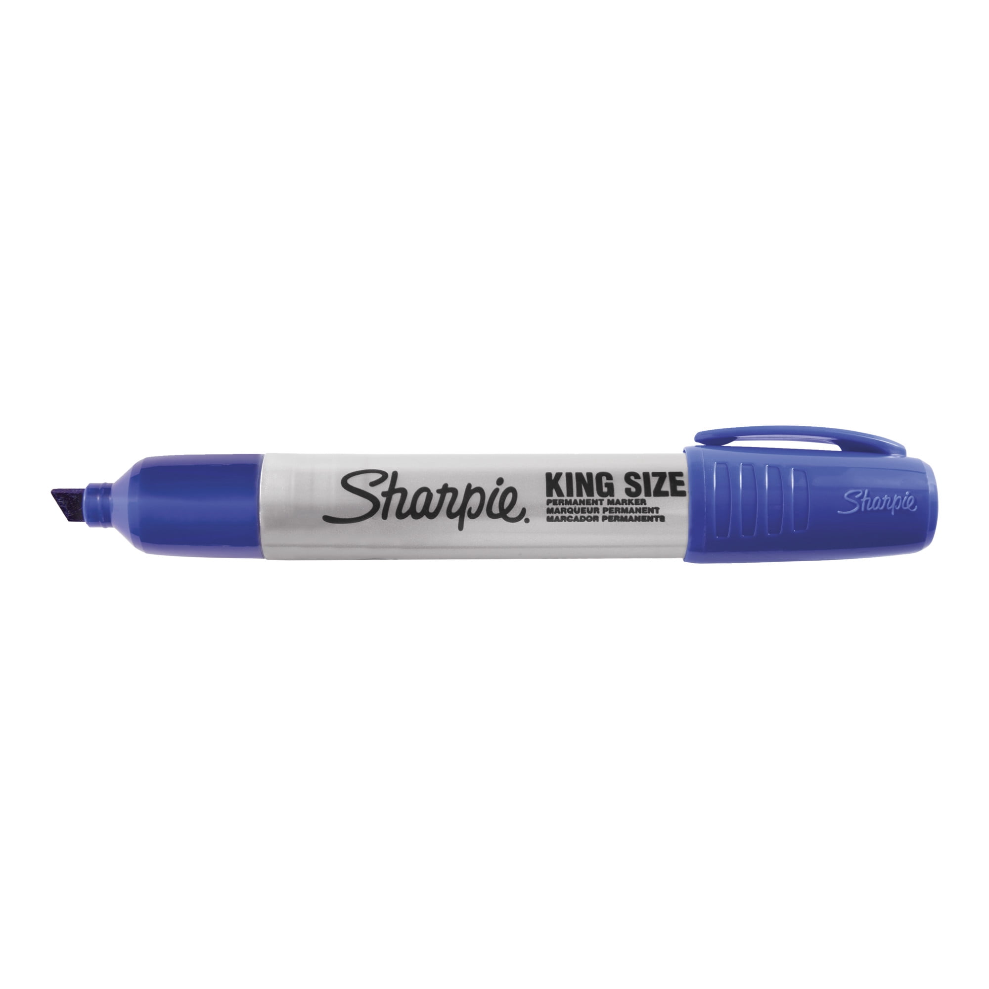  SHARPIE 15003 King Size Permanent Marker, Blue, 12-Pack :  Office Products
